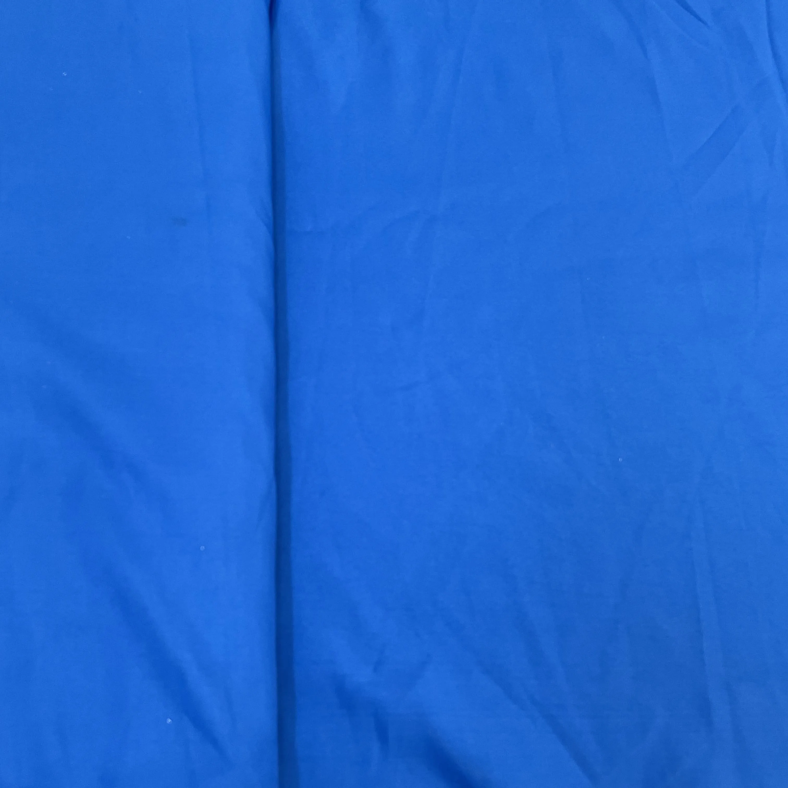 Premium Blue Solid Semi Satin Fabric