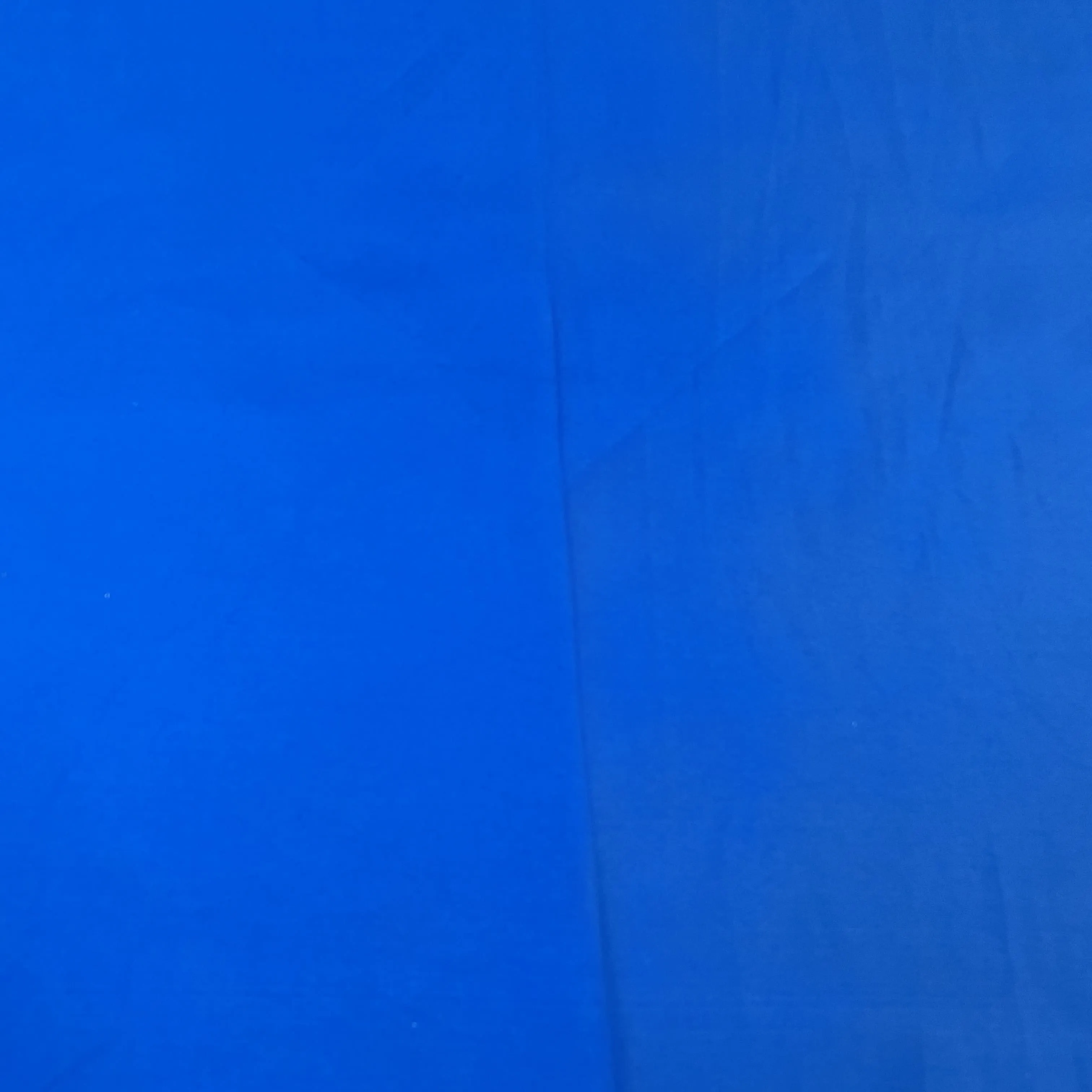 Premium Blue Solid Semi Satin Fabric