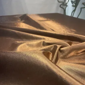 Premium Brown Volvo Satin Fabric