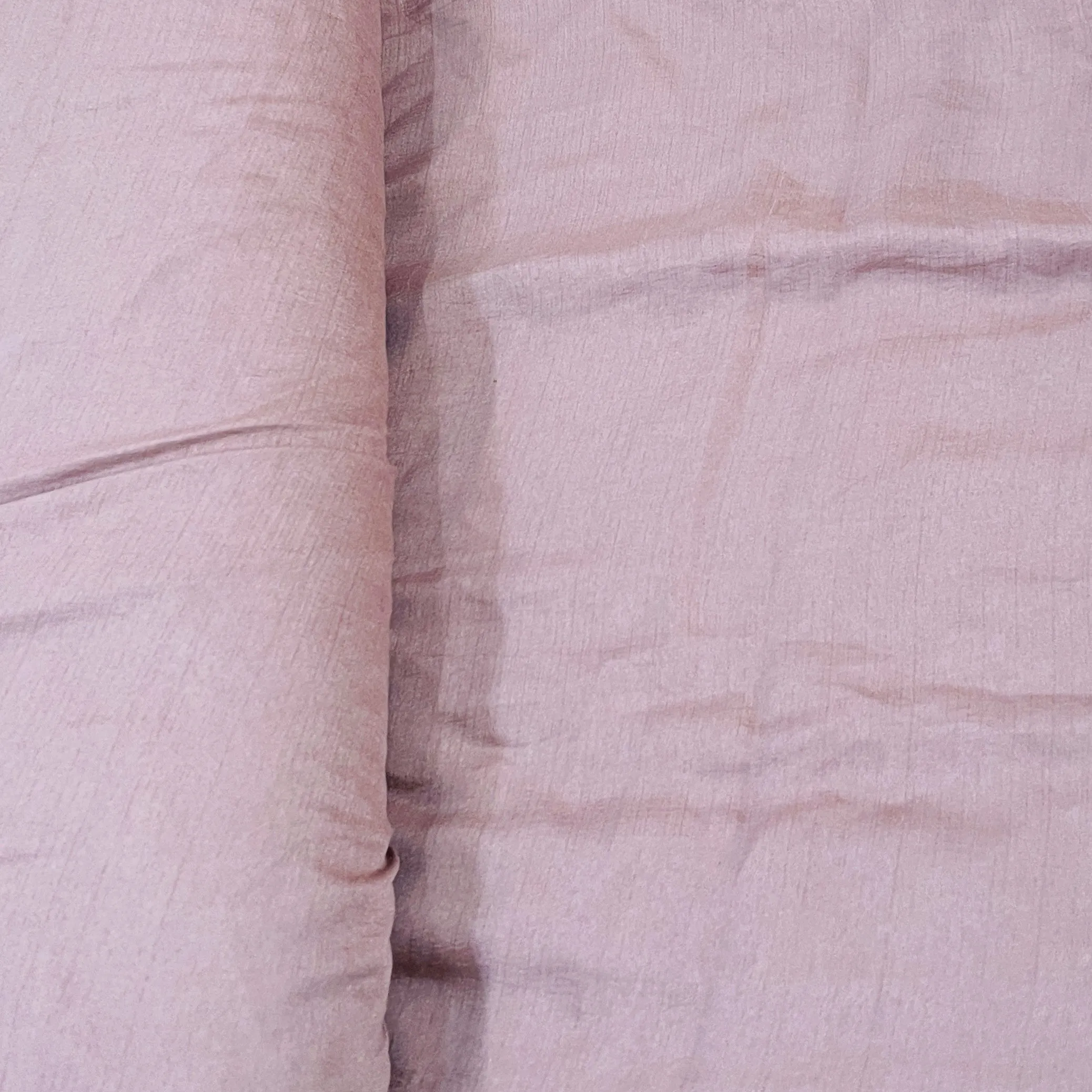 Premium Dull Pink Solid Bemberg Silk Fabric