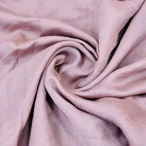 Premium Dull Pink Solid Bemberg Silk Fabric