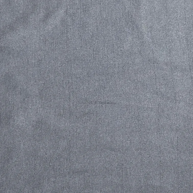 Premium Grey Solid Bemberg Silk Fabric