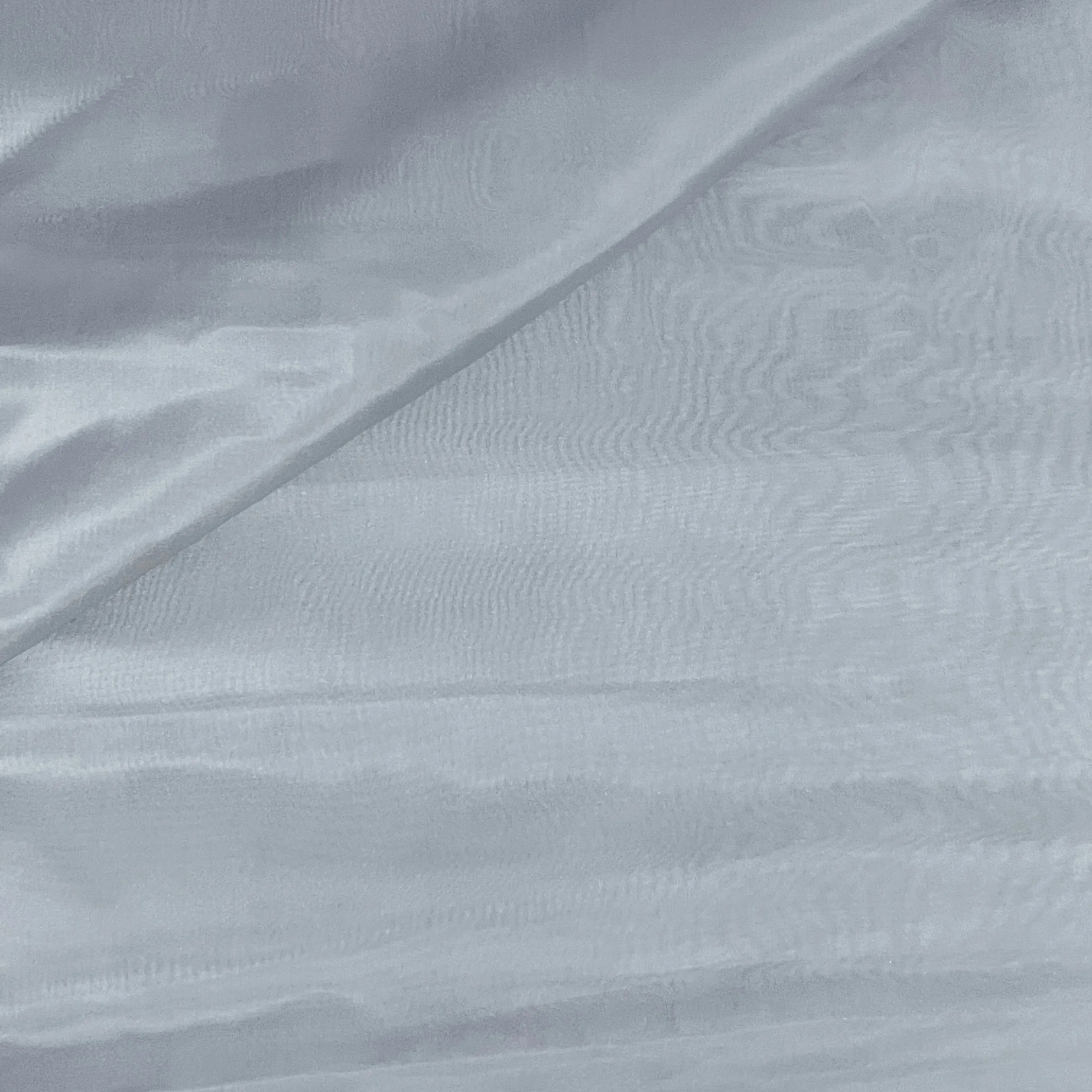 Premium Grey Solid Liquid Organza Fabric