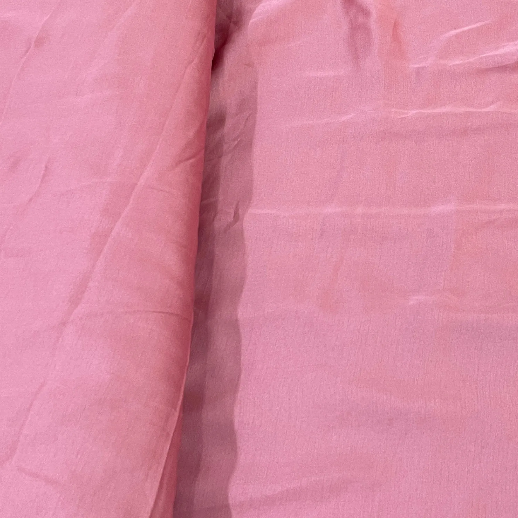 Premium Kobi Pink Solid Bemberg Silk Fabric