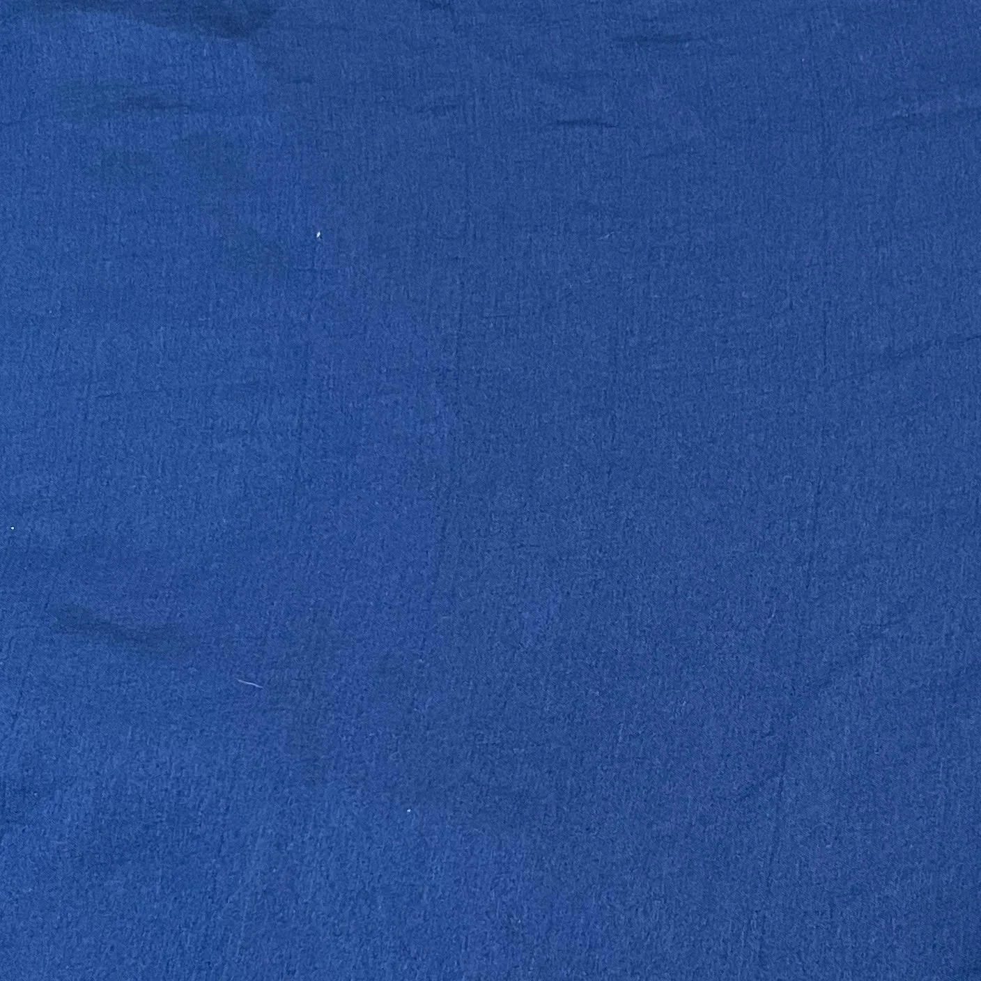 Premium Navy Blue Solid Bemberg Silk Fabric