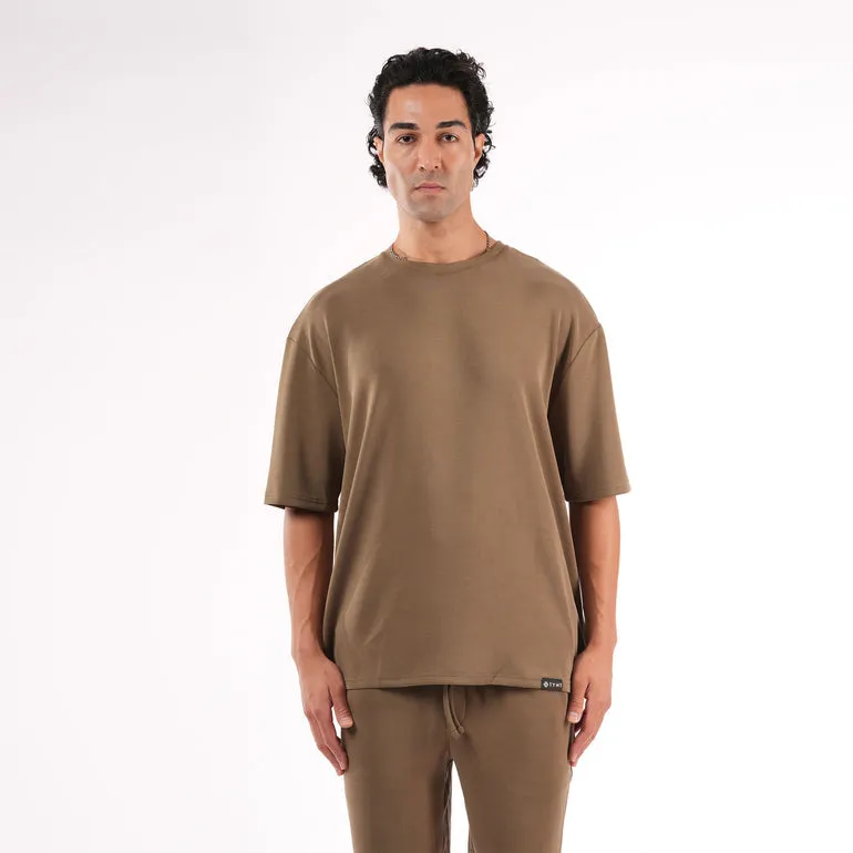 Premium Oversized T-Shirt| Olive Green