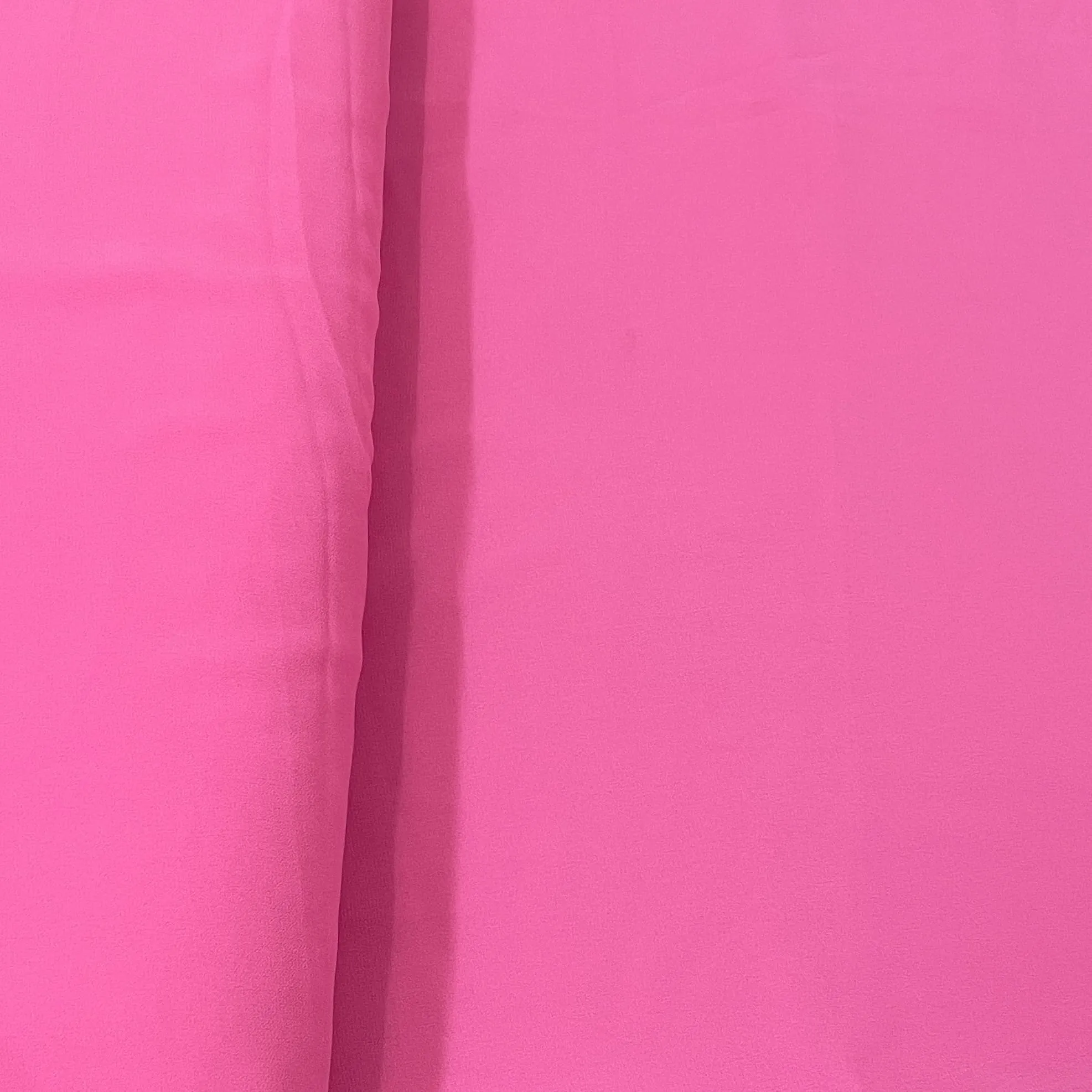 Premium Pink Solid Georgette Fabric