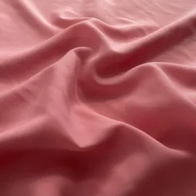 Premium Pink Solid Heavy Crepe Fabric