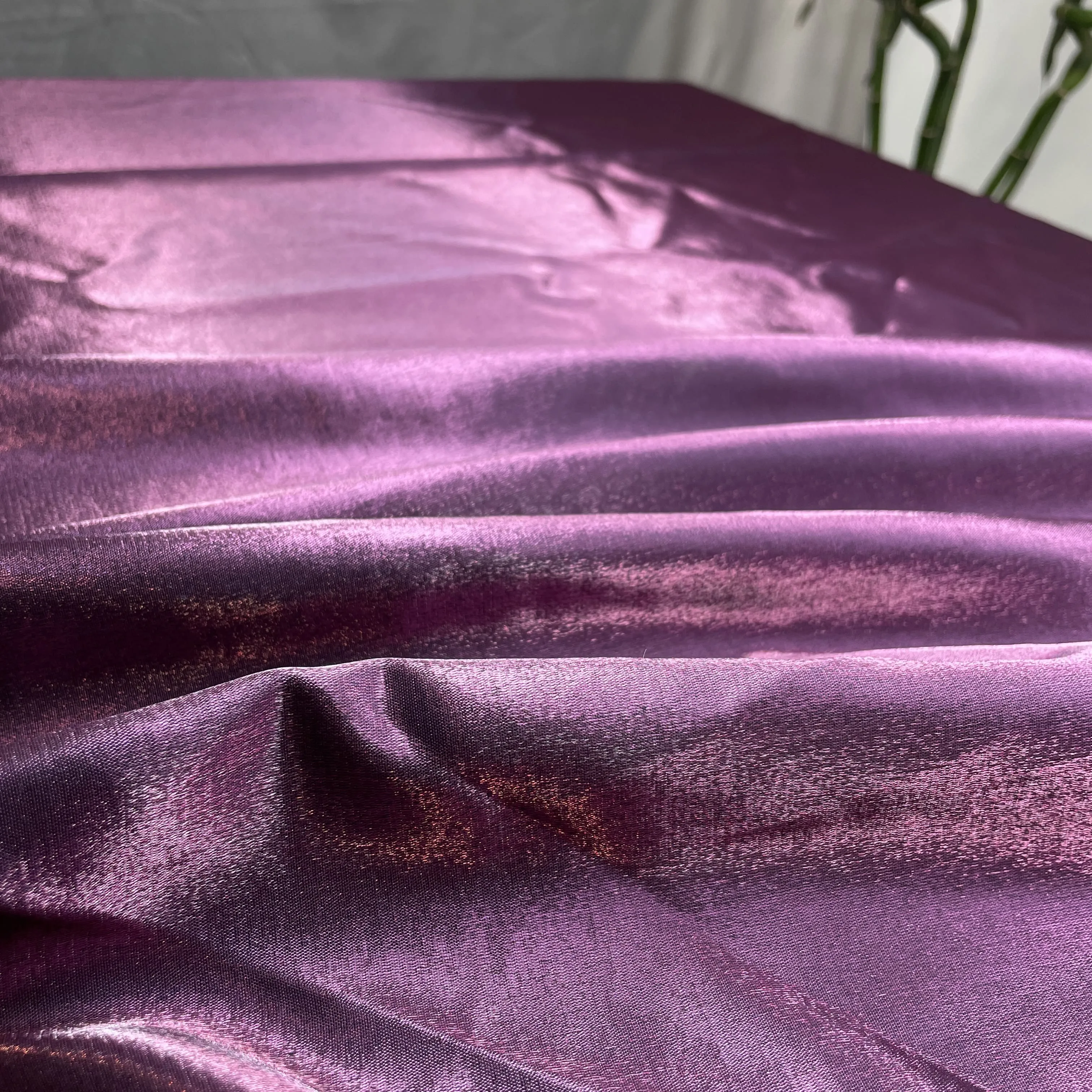 Premium Purple Volvo Satin Fabric