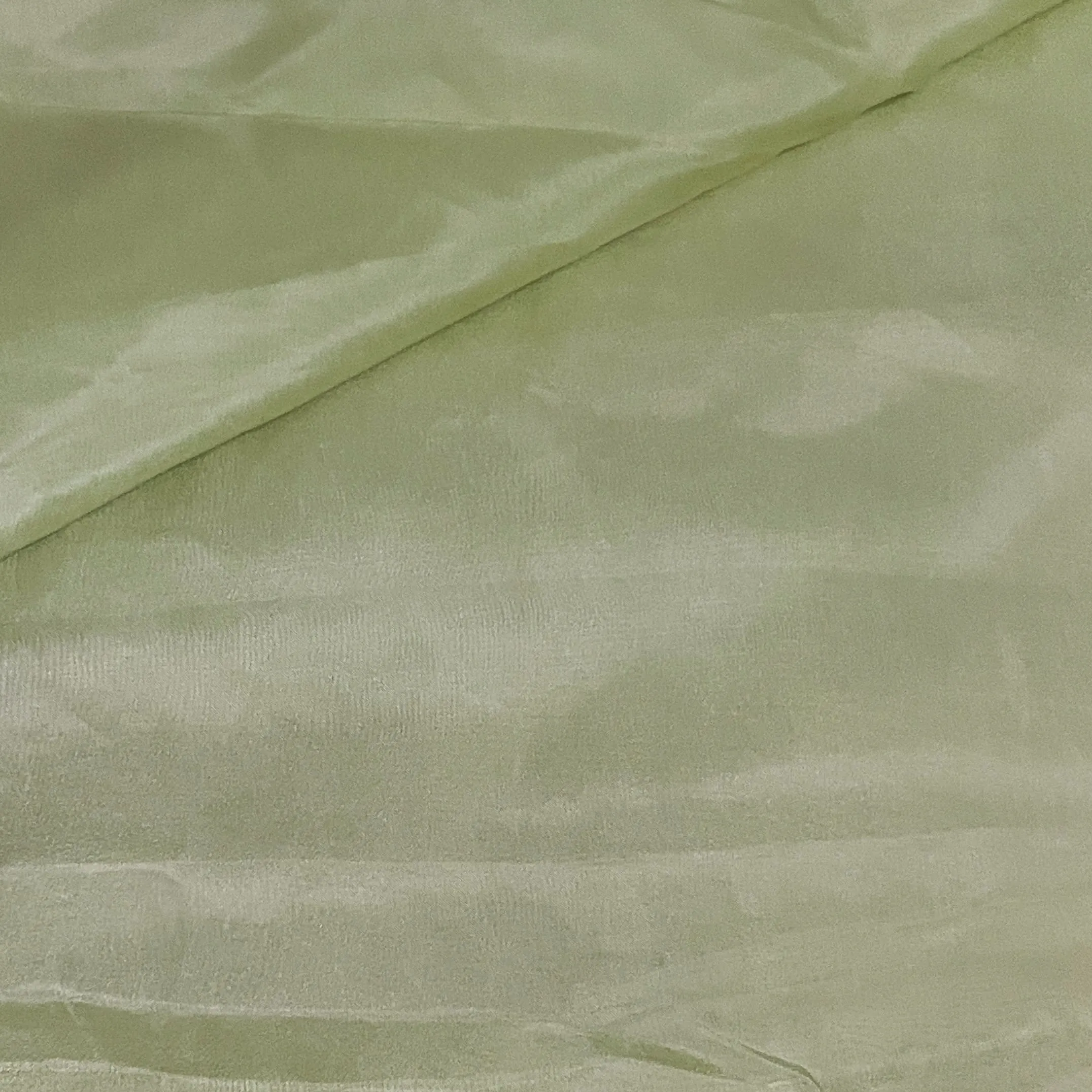 Premium Sage Green Solid Liquid Organza Fabric