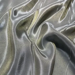 Premium Steel Grey Solid Viscose Tissue Fabric