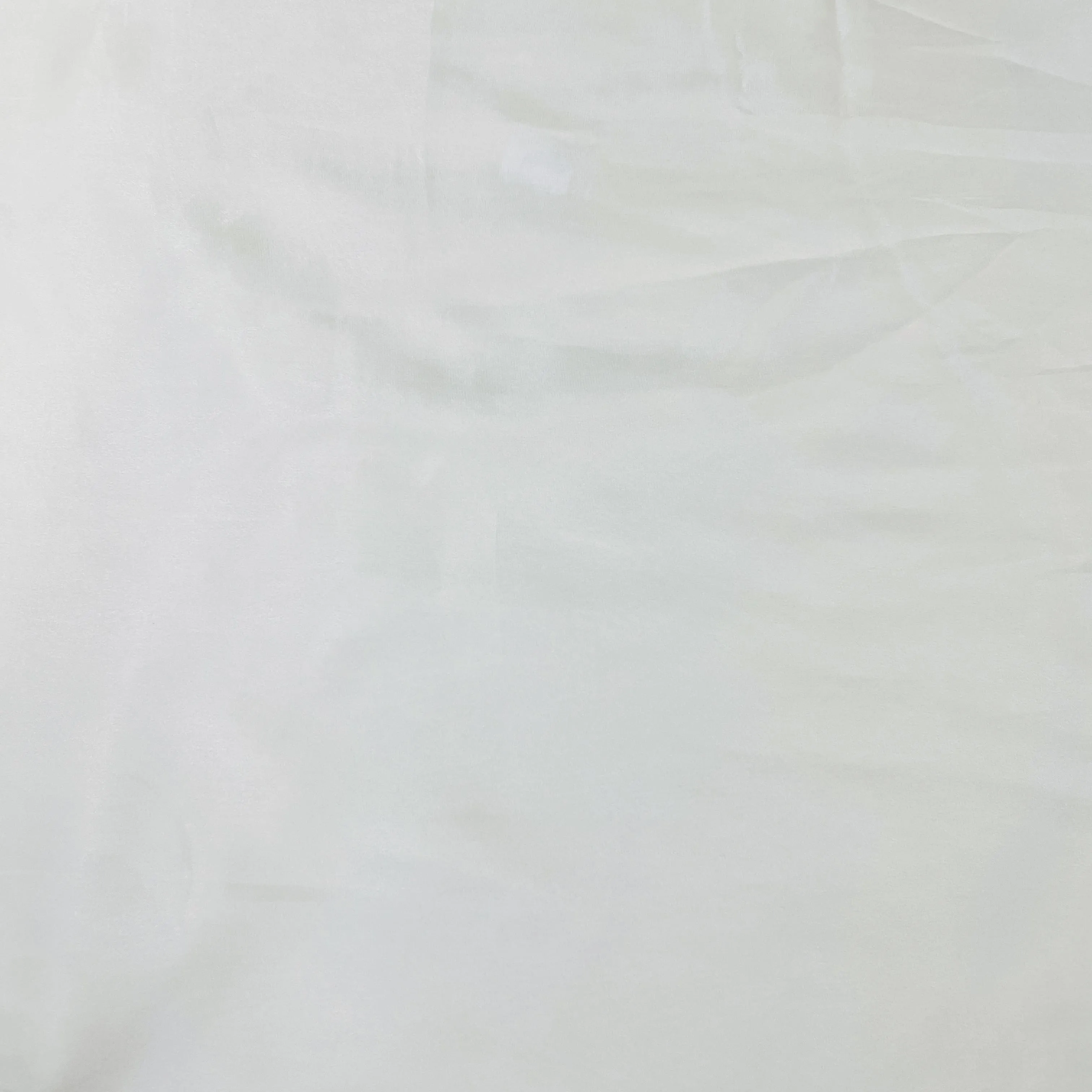 Premium White Solid Dyeable Satin Georgette Fabric