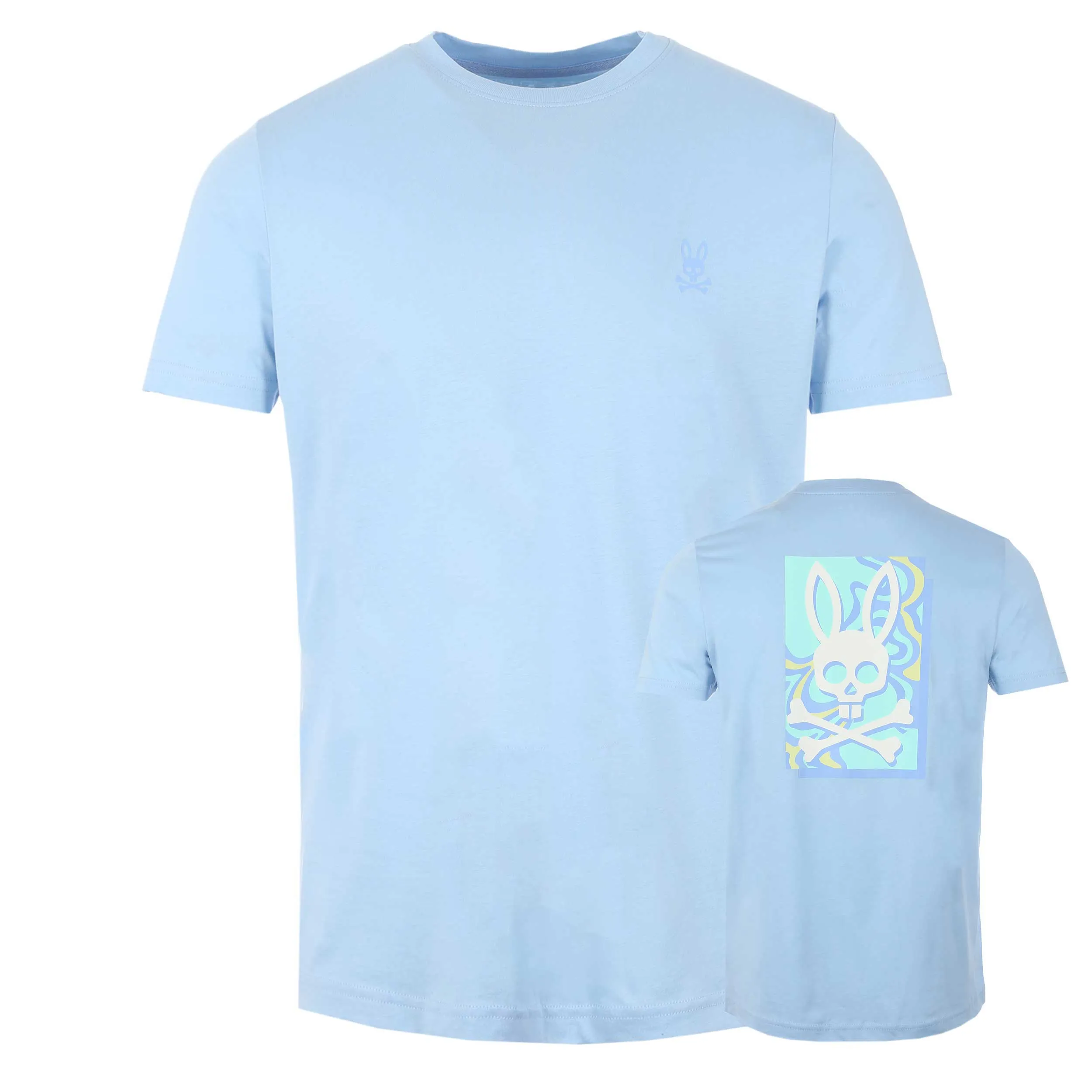 Psycho Bunny Mason Graphic T-Shirt in Windsurfer