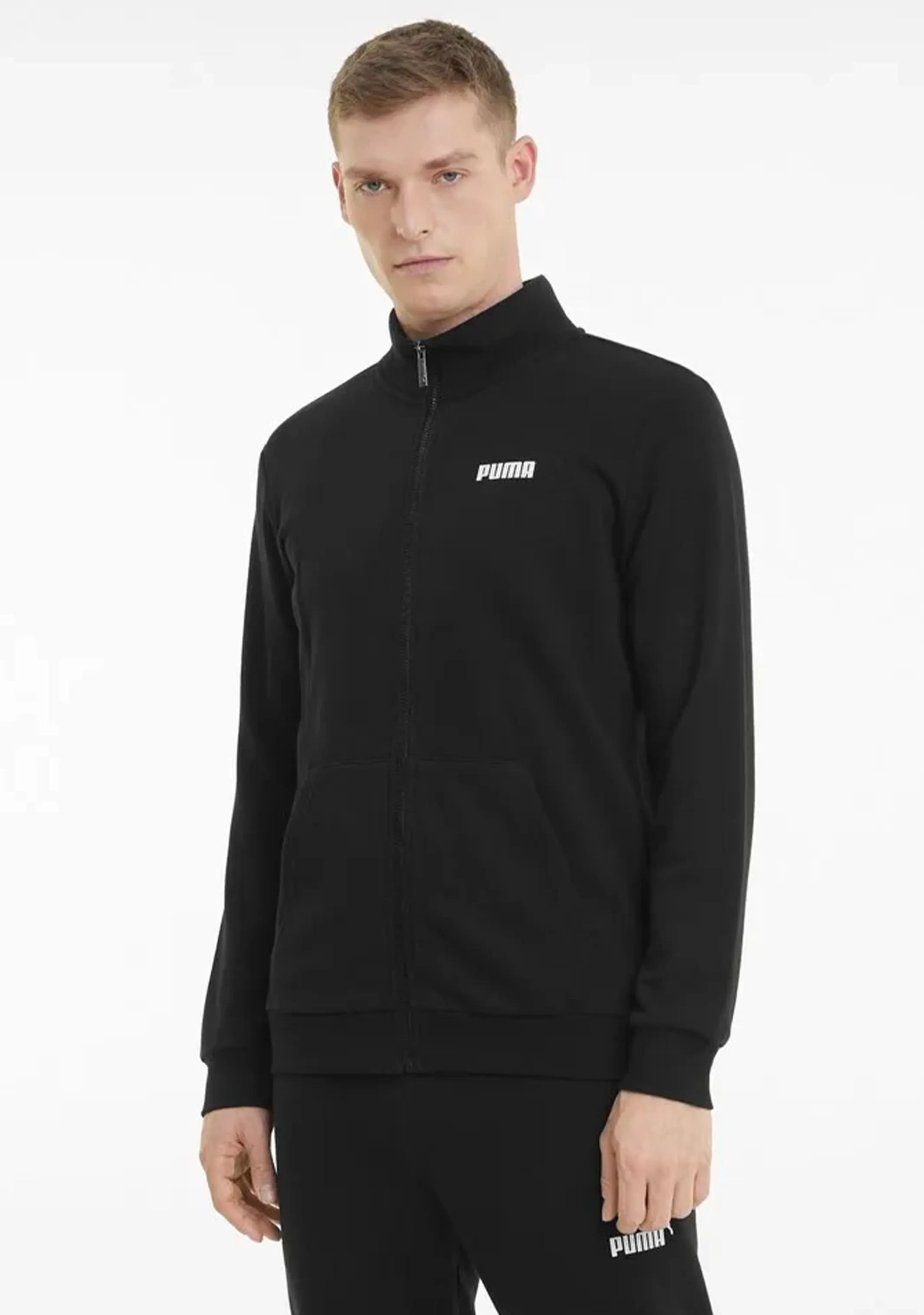 Puma Men's Full Zip Track Jacket Black