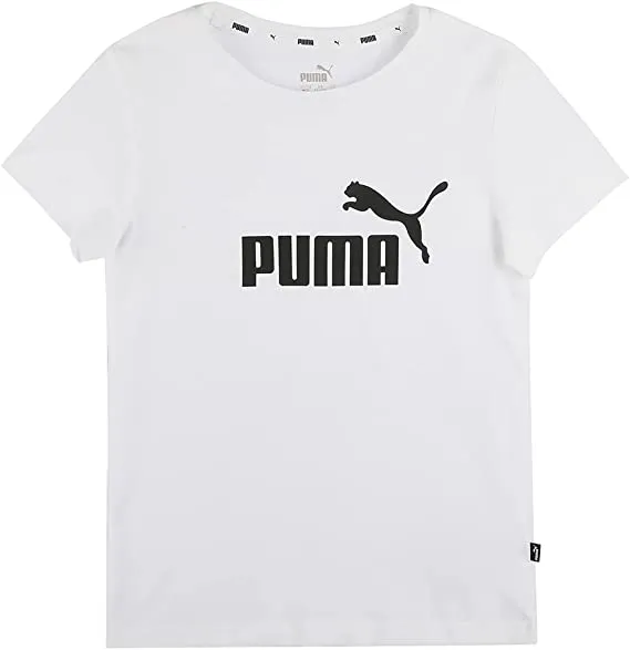 Puma T-shirt manica corta da ragazzo Logo ESS 586960 02 white