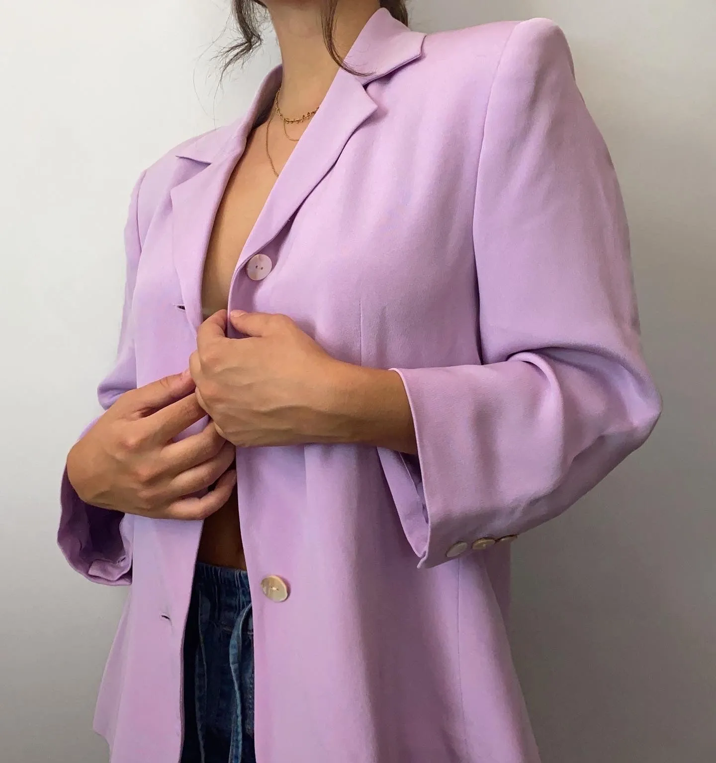 Purple Blazer