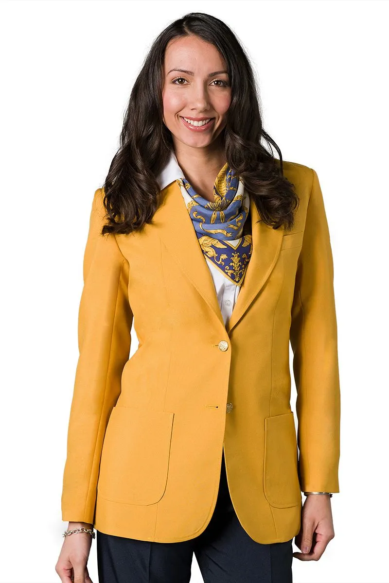 "Isabella" Women's Gold Blazer