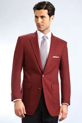 "Oliver" Men's Burgundy Blazer