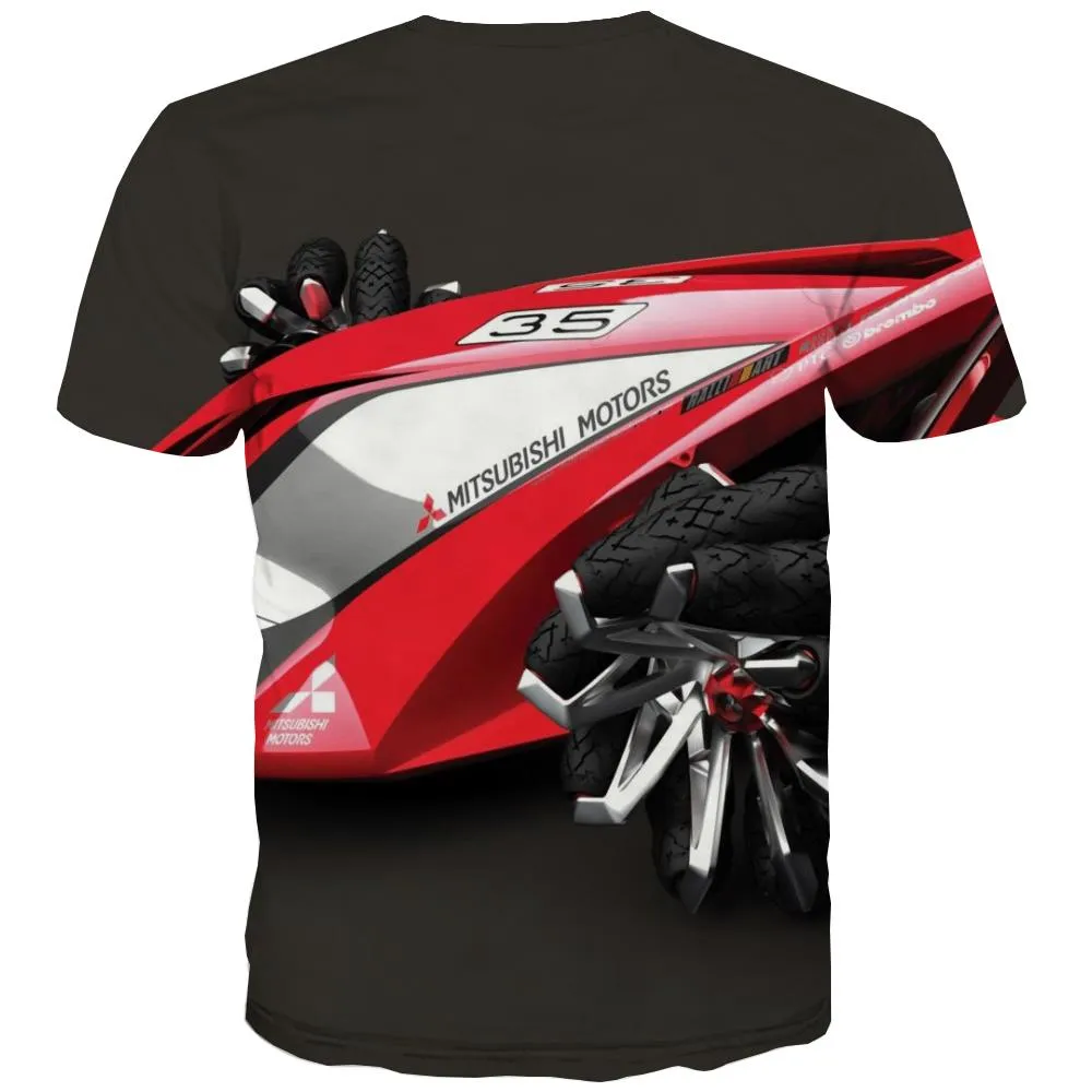 Racing Car T shirts Men Metal Tshirt Anime City Tshirts Casual Gray T shirts Funny Retro Tshirts Cool