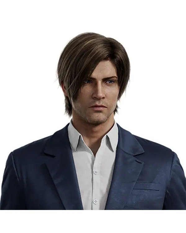 Resident Evil Infinite Darkness Leon Kennedy Blue Suit