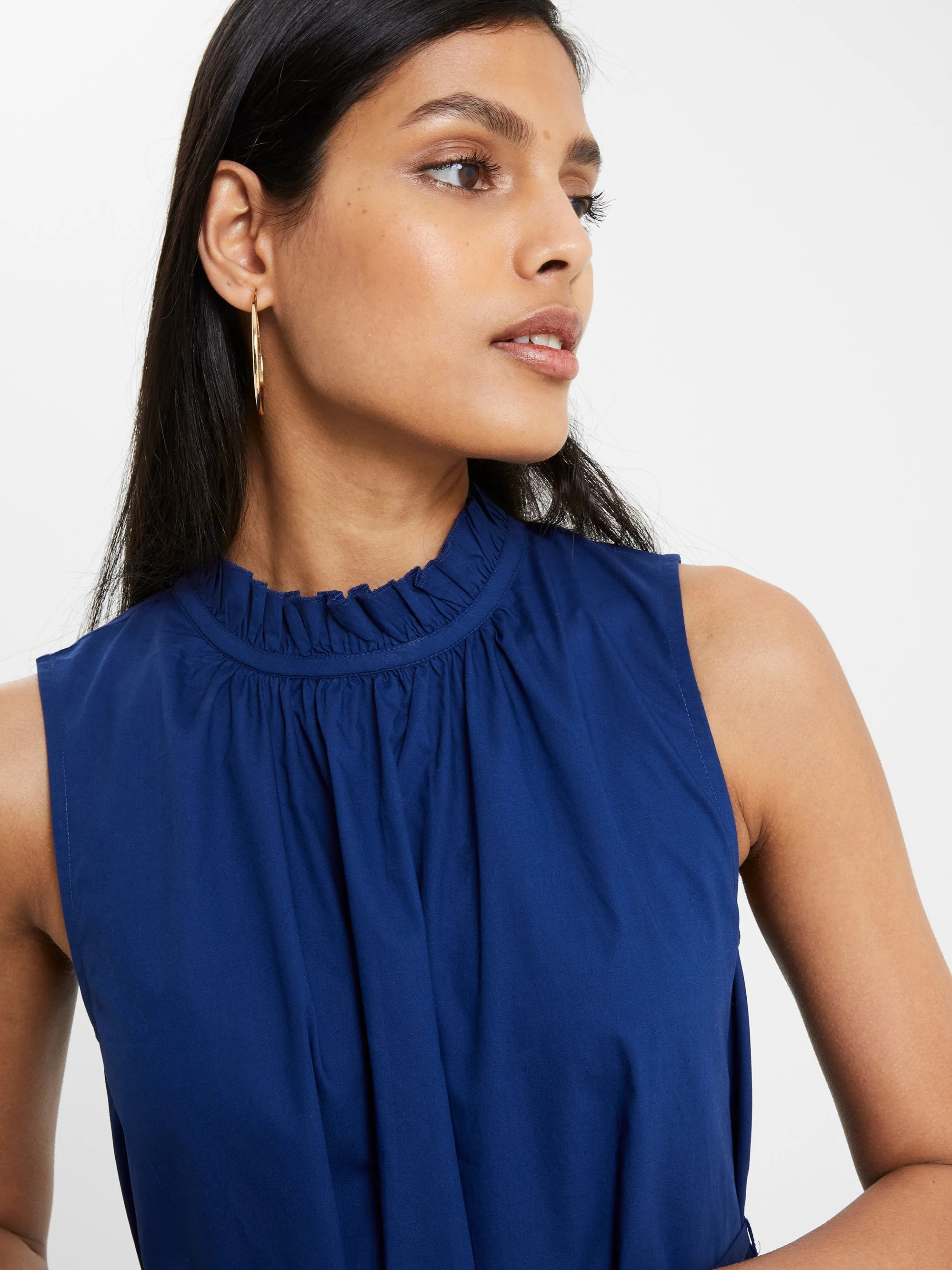 Rhodes Poplin Sleeveless Dress