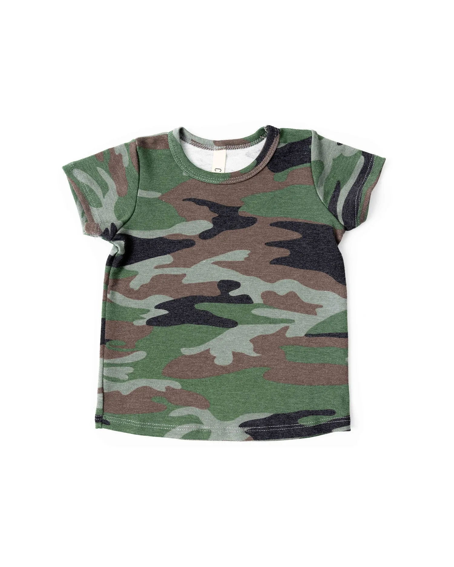 rib knit tank top CO - classic camo