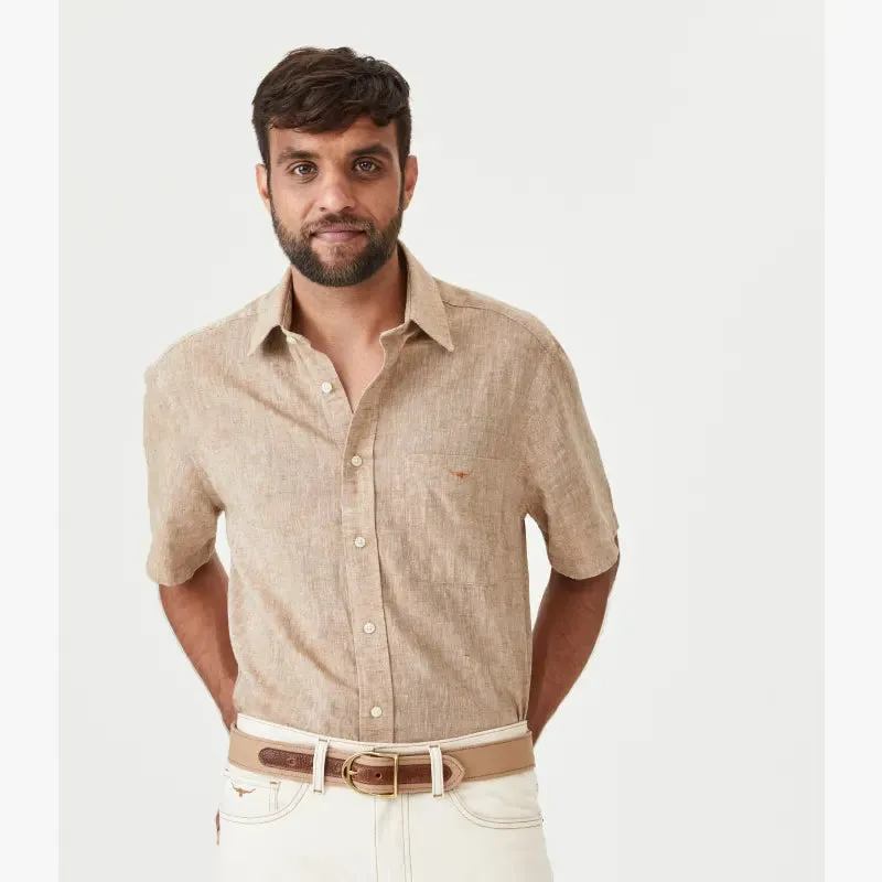 R.M.Williams - Hervey Shirt - Short Sleeve - Bronze