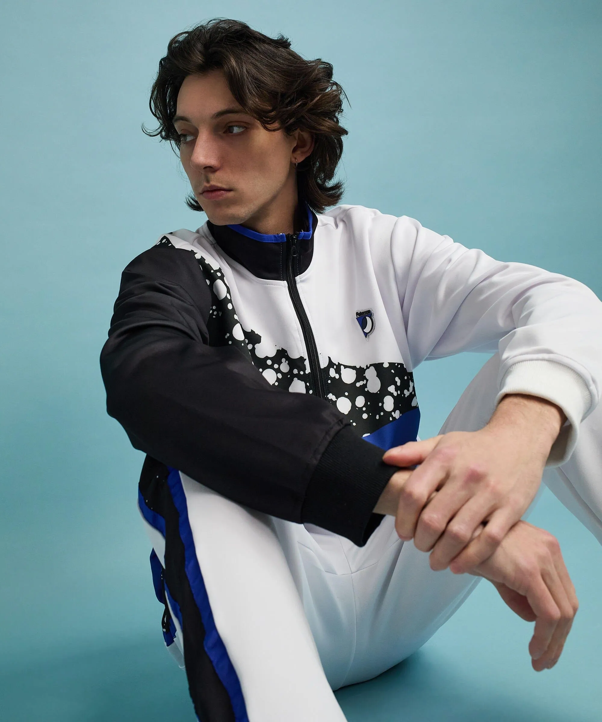 Roddick Track Jacket - White/Royal