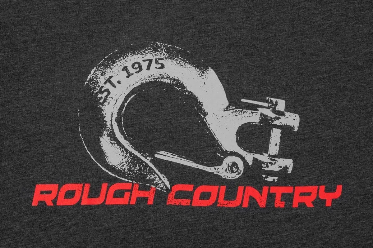 Rough Country T-Shirt - Winch Hook - Black - MD