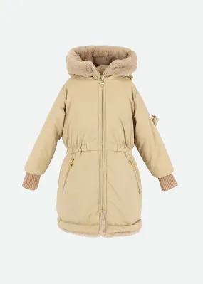 Roxy Reversible Coat Sand