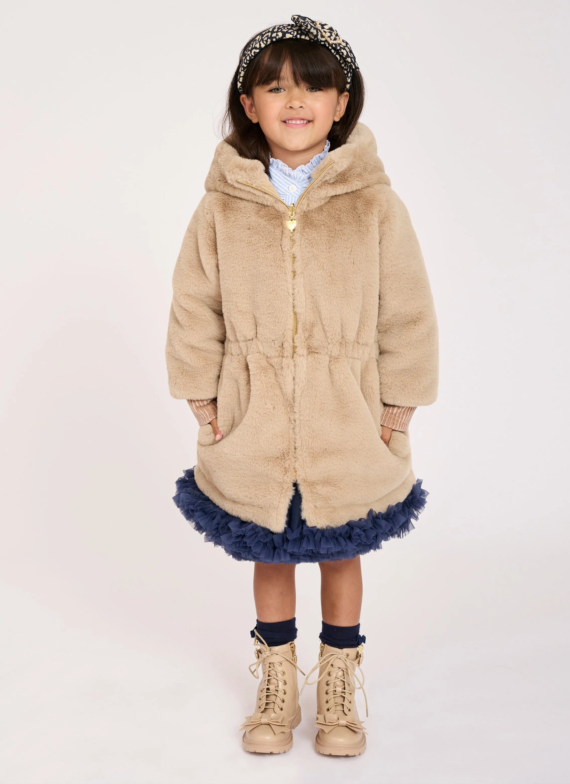 Roxy Reversible Coat Sand