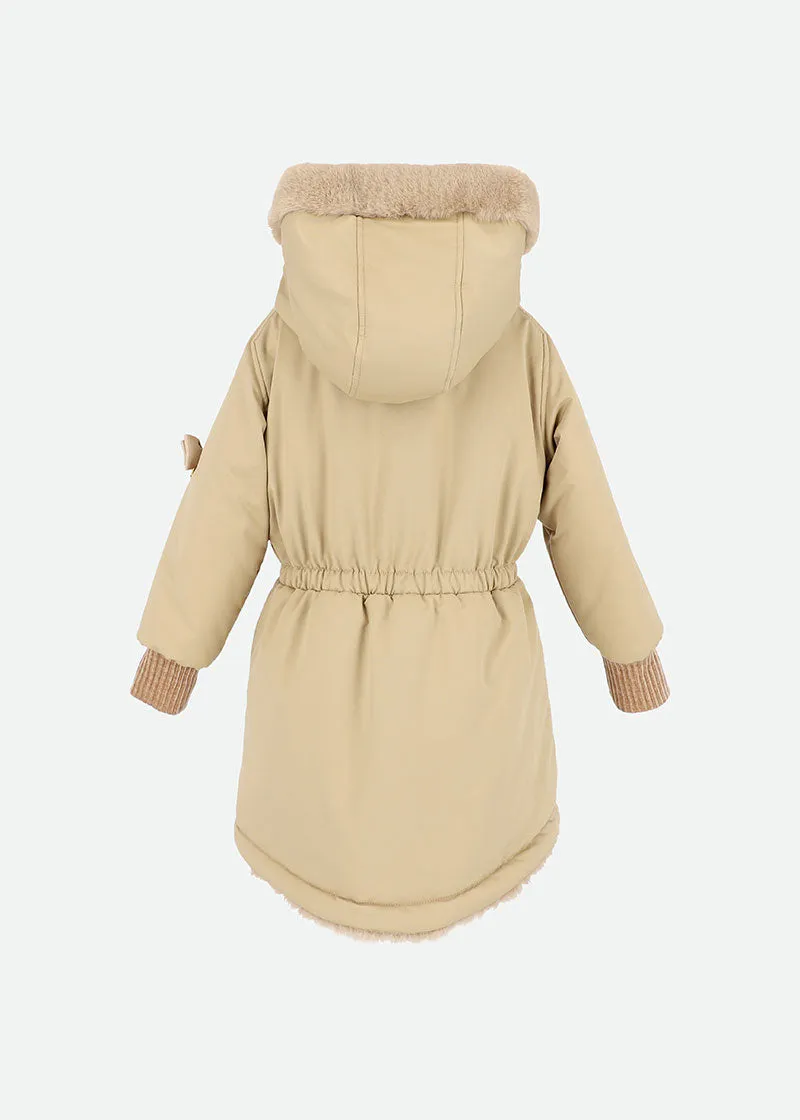 Roxy Reversible Coat Sand