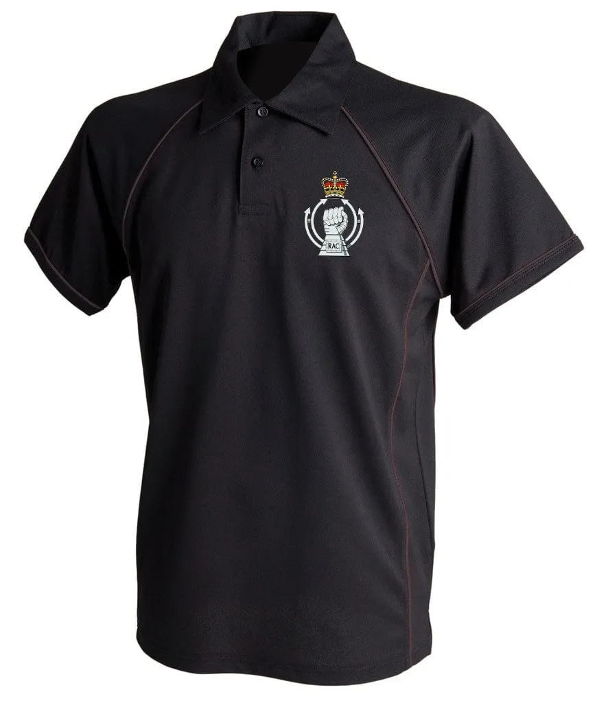 Royal Armoured Corps Unisex Performance Polo Shirt