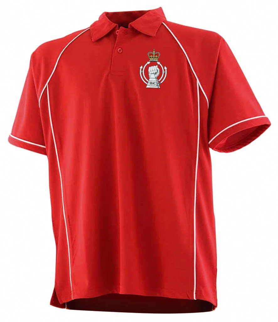 Royal Armoured Corps Unisex Performance Polo Shirt