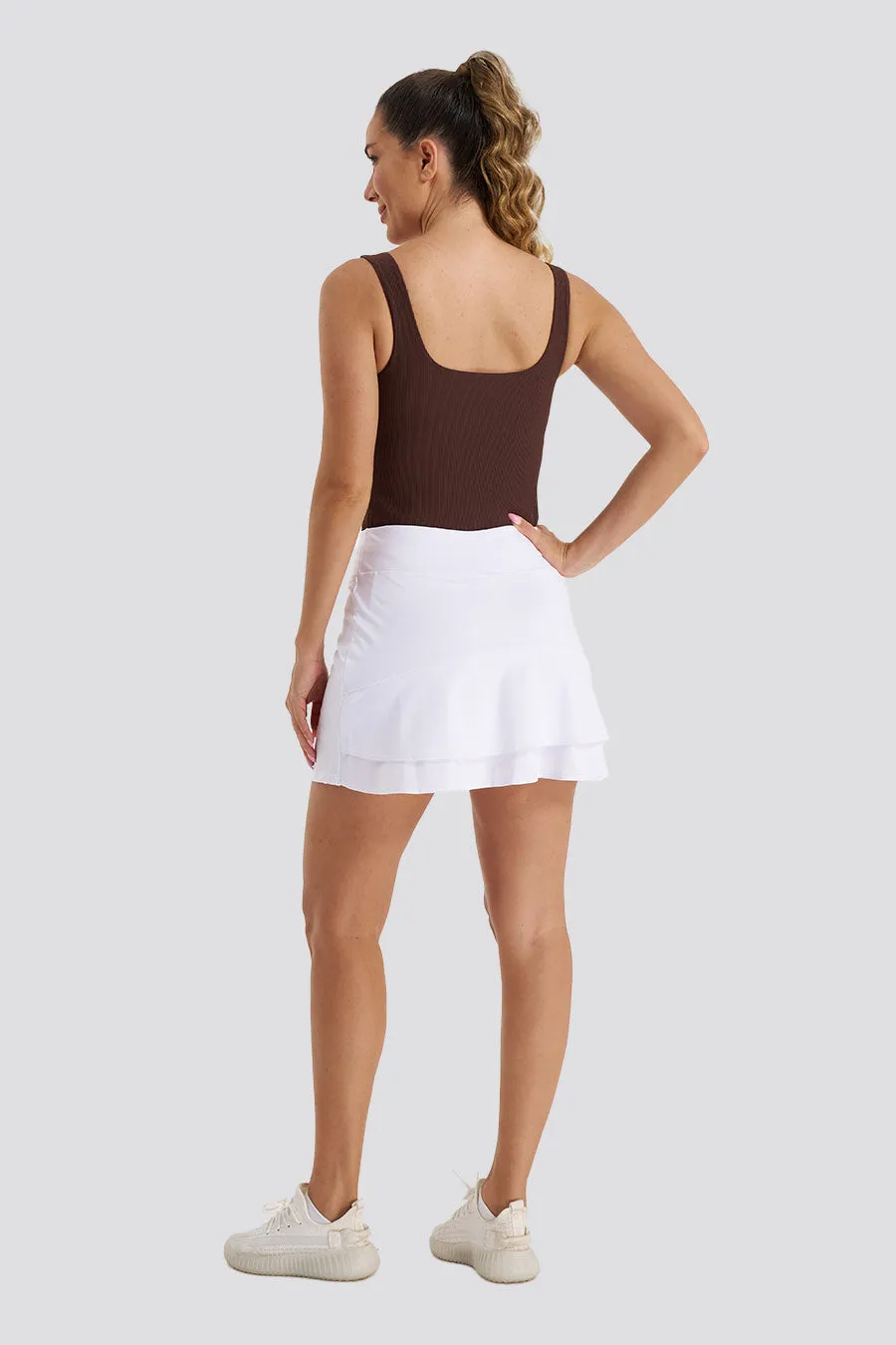 Ruffle Ace Tennis Skirt