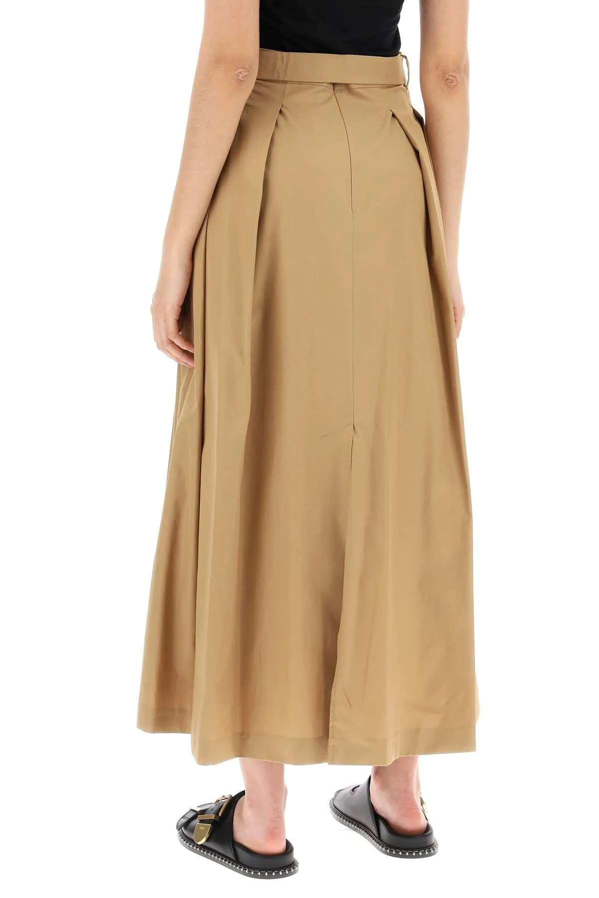 's Max Mara "gilda Cotton Poplin Skirt" (Size - 40)