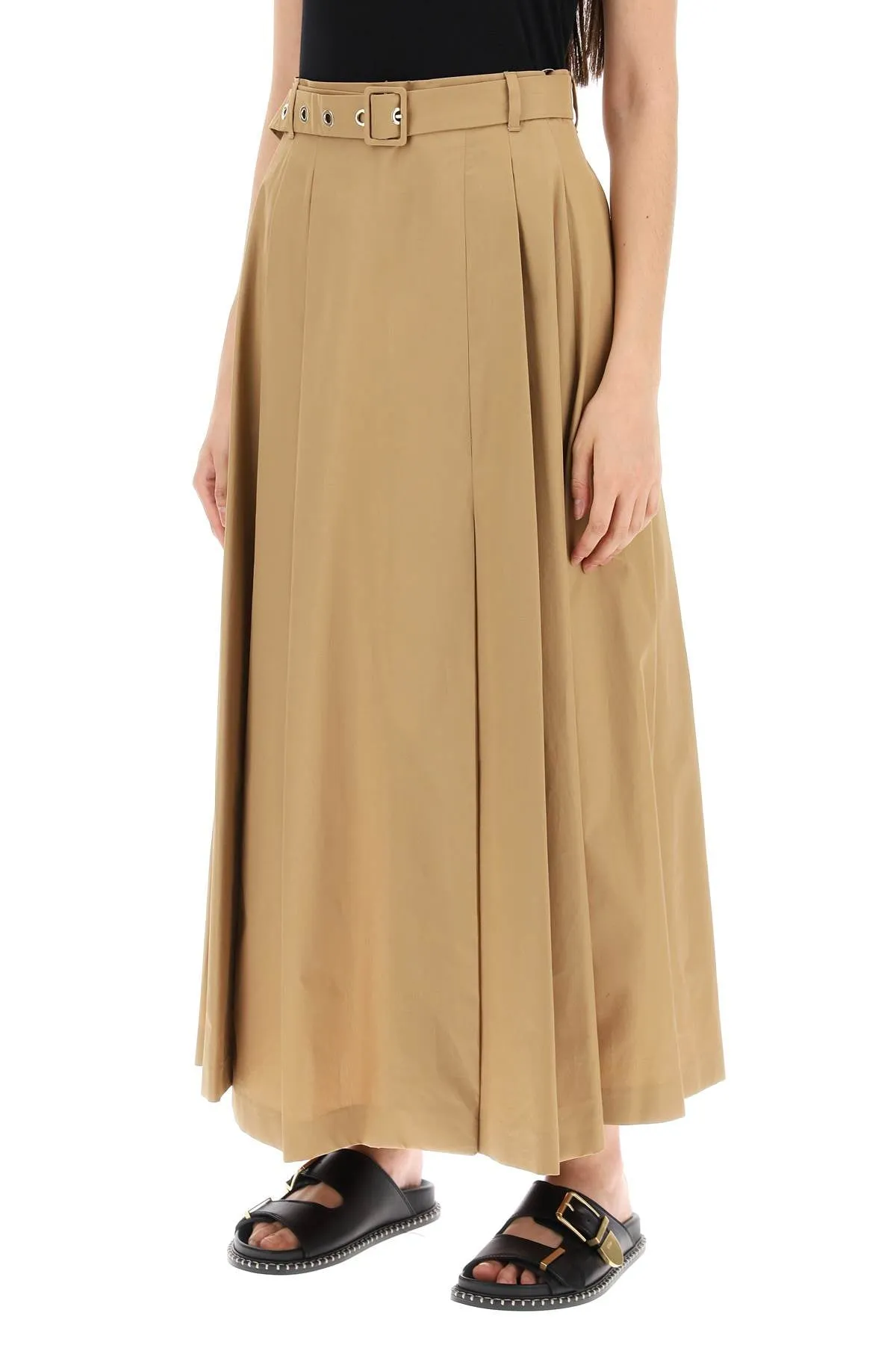 's Max Mara "gilda Cotton Poplin Skirt" (Size - 40)