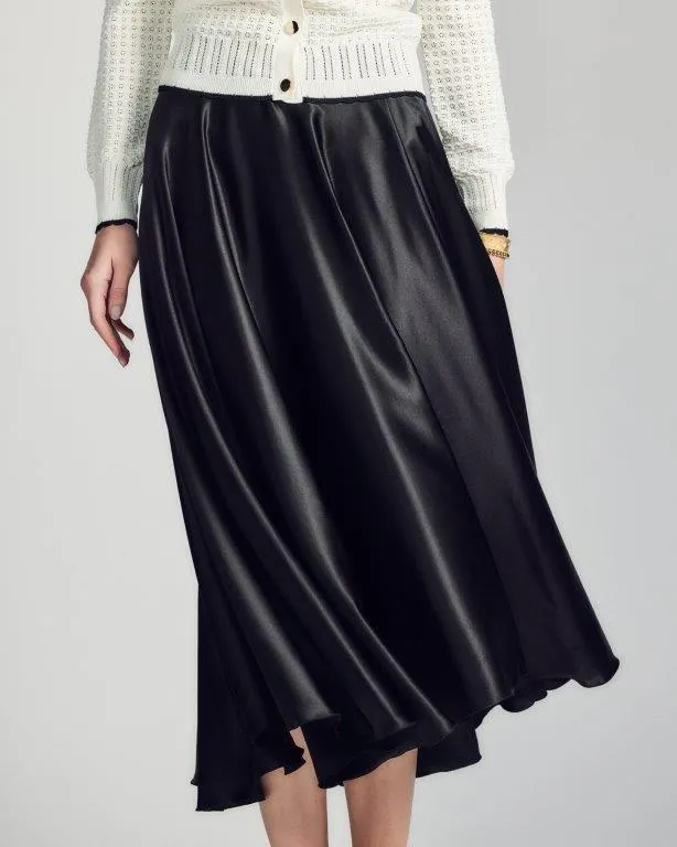 Saphire 100% Silk Skirt