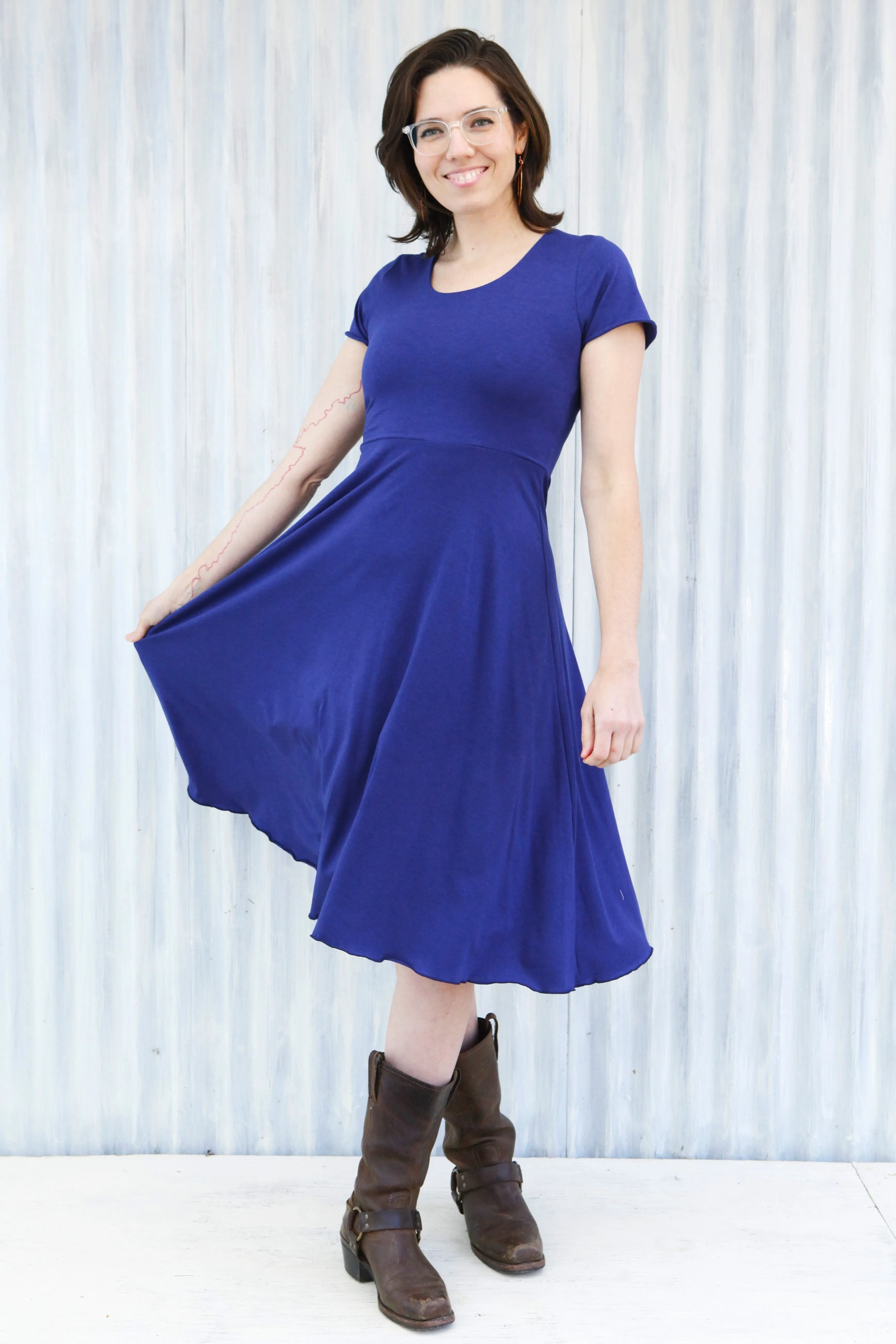 Sapphire Charlotte Dress