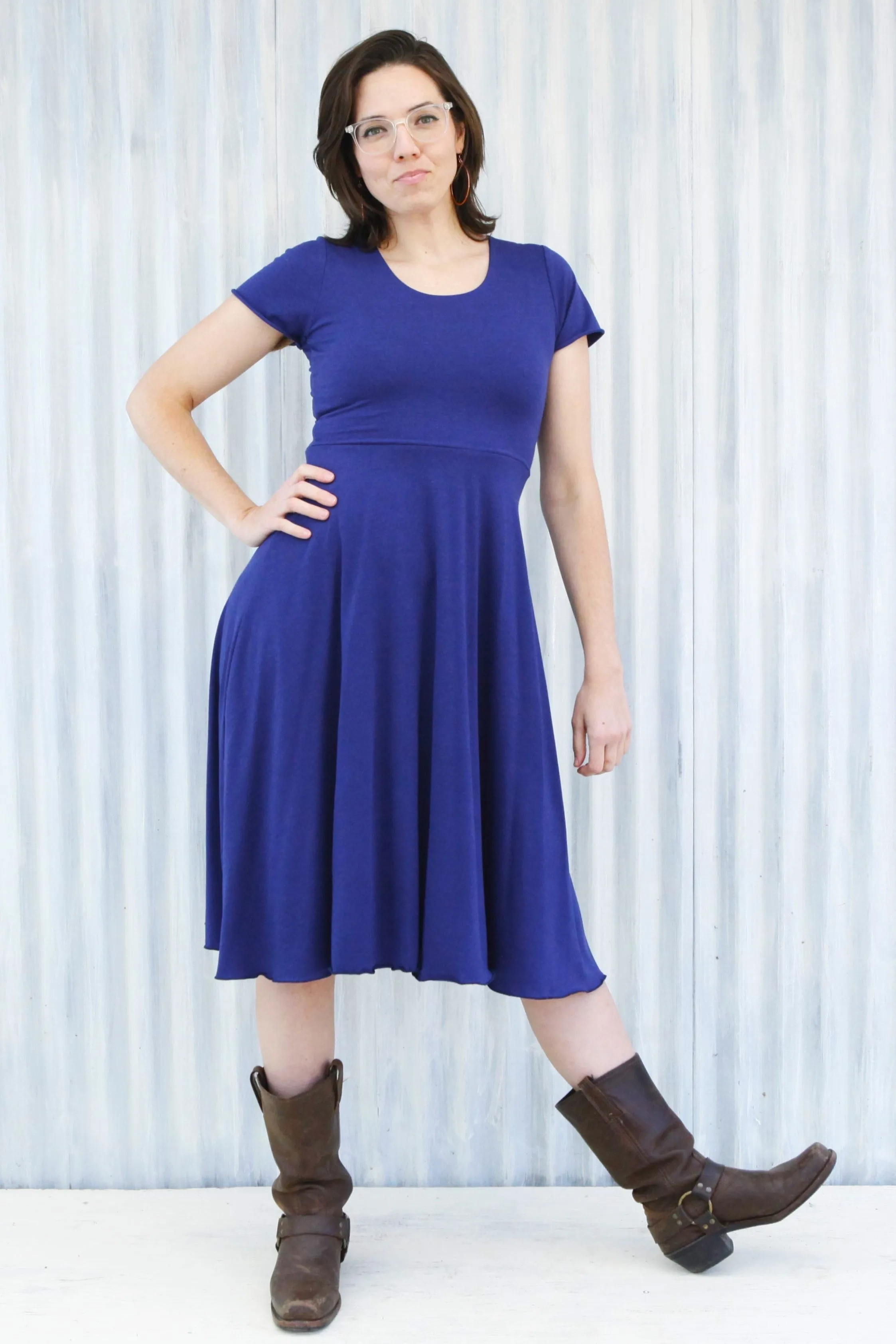 Sapphire Charlotte Dress