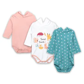 Seedling Bodysuit Pack of 3