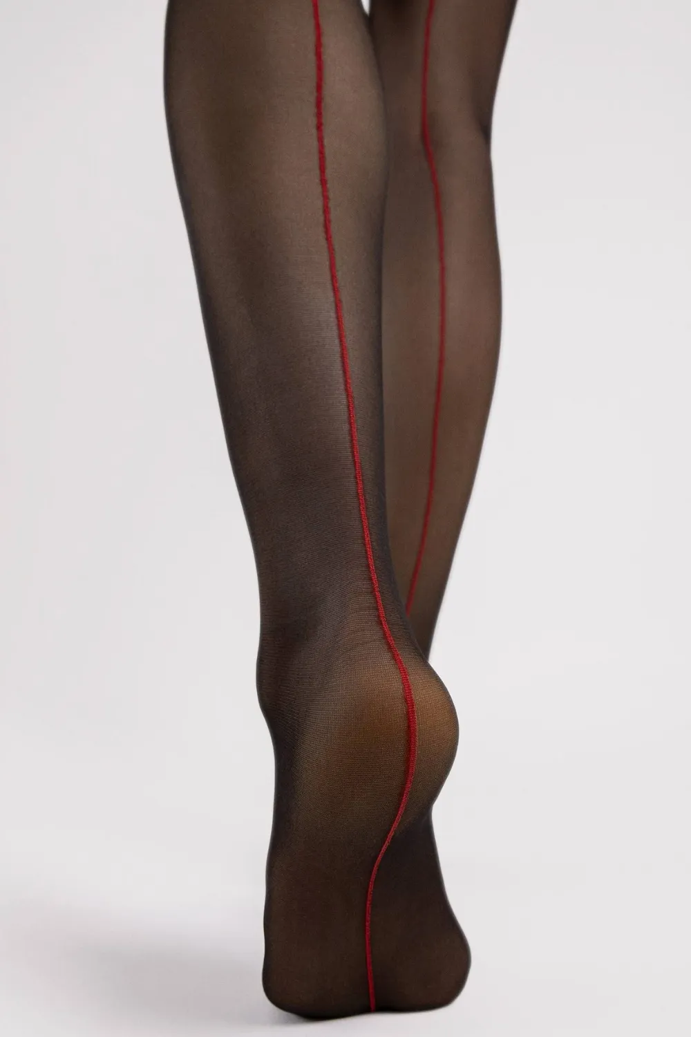 Sensual Firelight Crotchless Tights 20 Denier