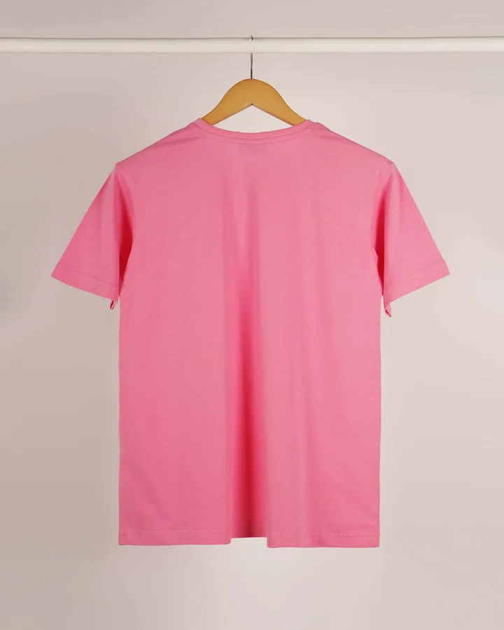 SHORT SLEEVE T SHIRT - Pink