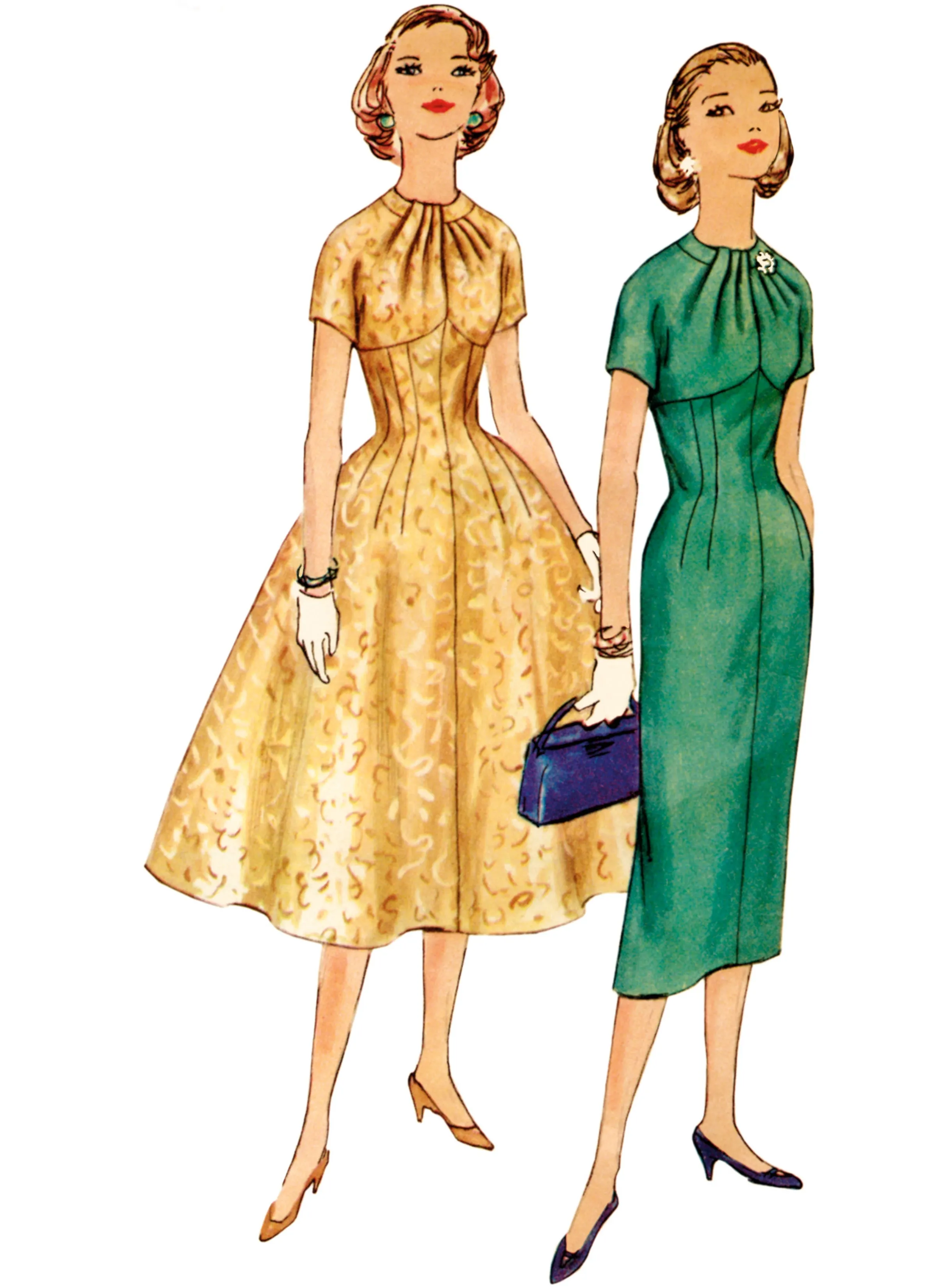 Simplicity Sewing Pattern 9849 Misses' Dress with Skirt Variations