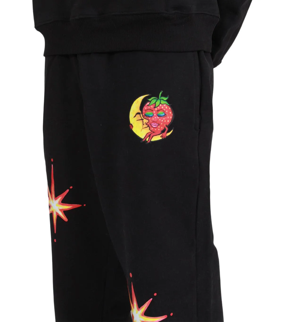 Sky High Farm Ally Bo Perennials Firework Sweatpants Black