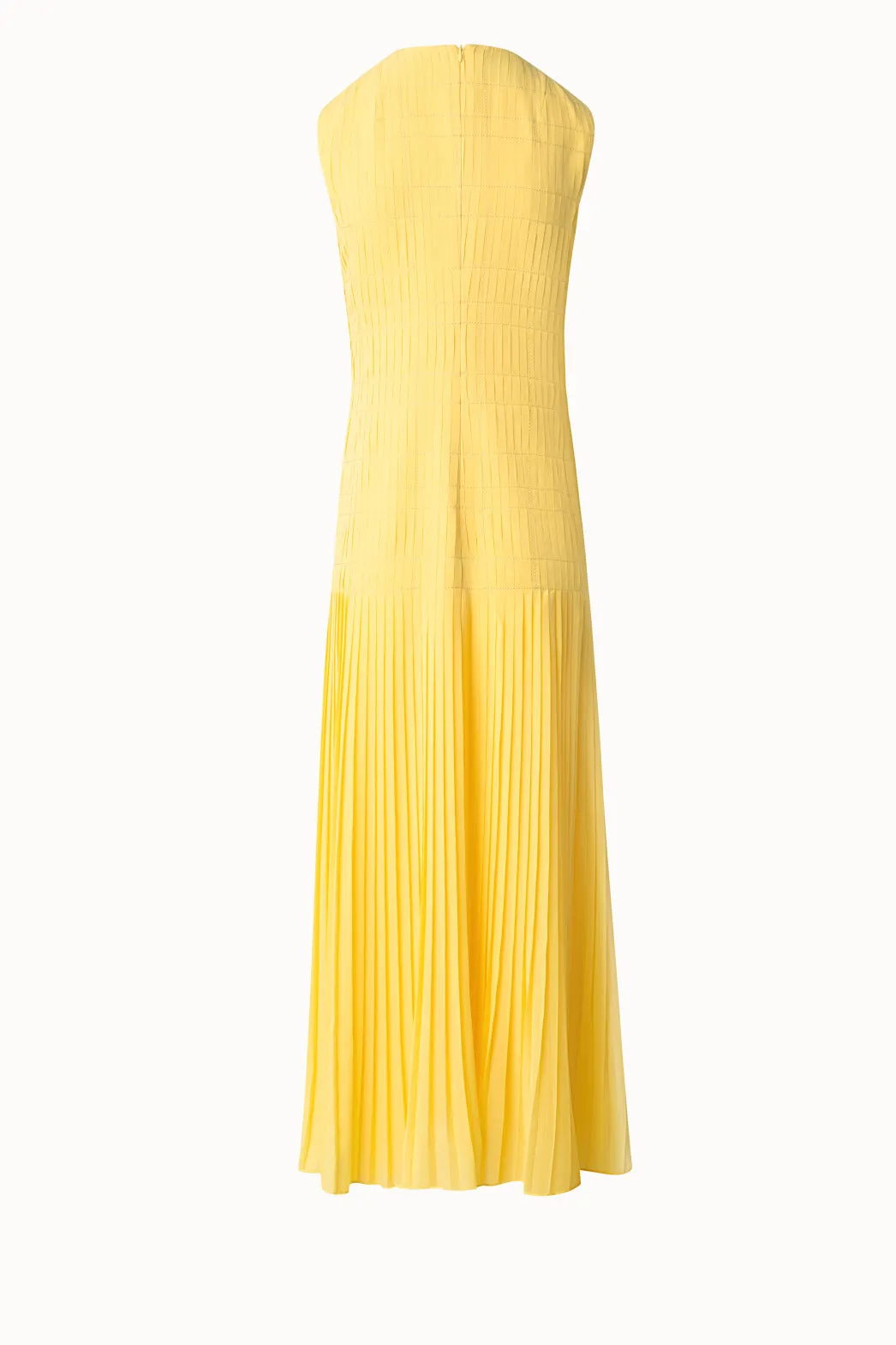 Sleaveless Pleated Midi Dress