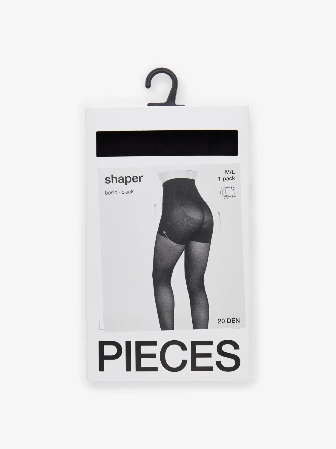 SORT PIECES PCSHAPER 20 DENIER TIGHTS STRØMPEBUKSE