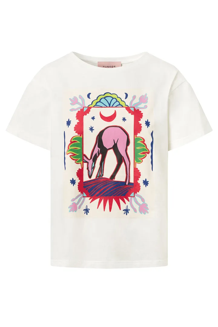 Spirit Doe T-shirt - White