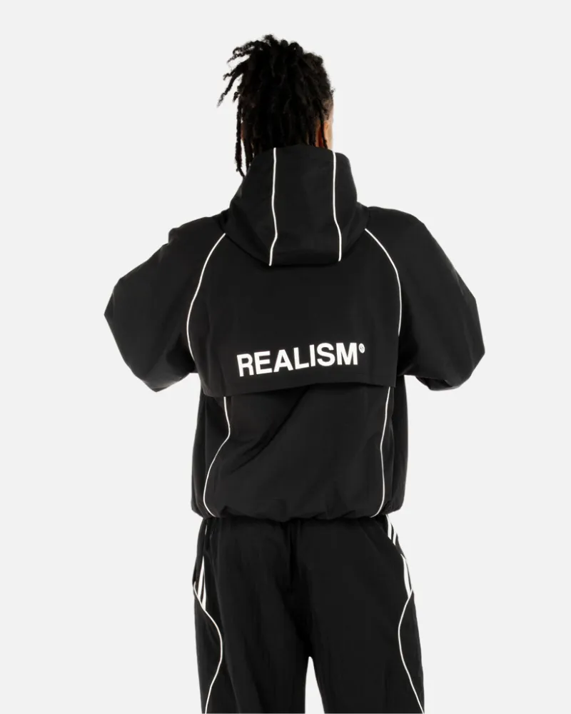 SSS REALISM DELORIAN TRACK JACKET BLACK