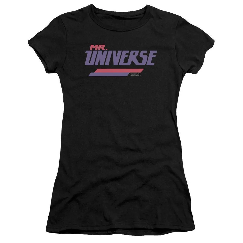 Steven Universe Mr. Universe Juniors Black T-Shirt